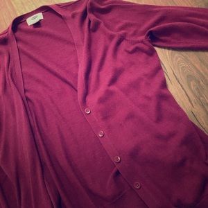 Old Navy Magenta button cardigan M